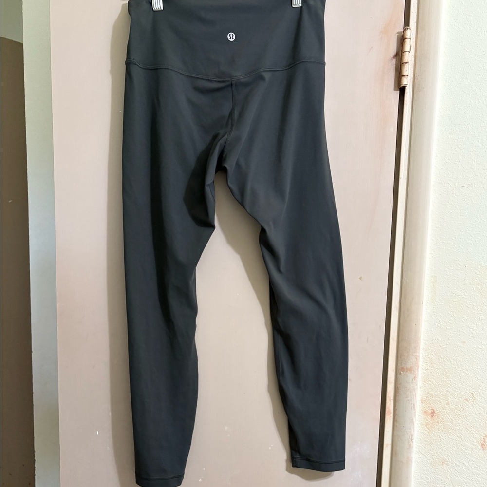 Lululemon Athletica Gray High-Waisted Leggings